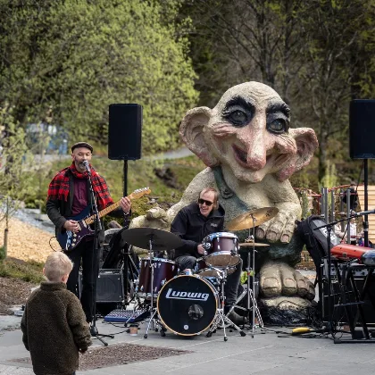 BarneJazz på lekeplassen