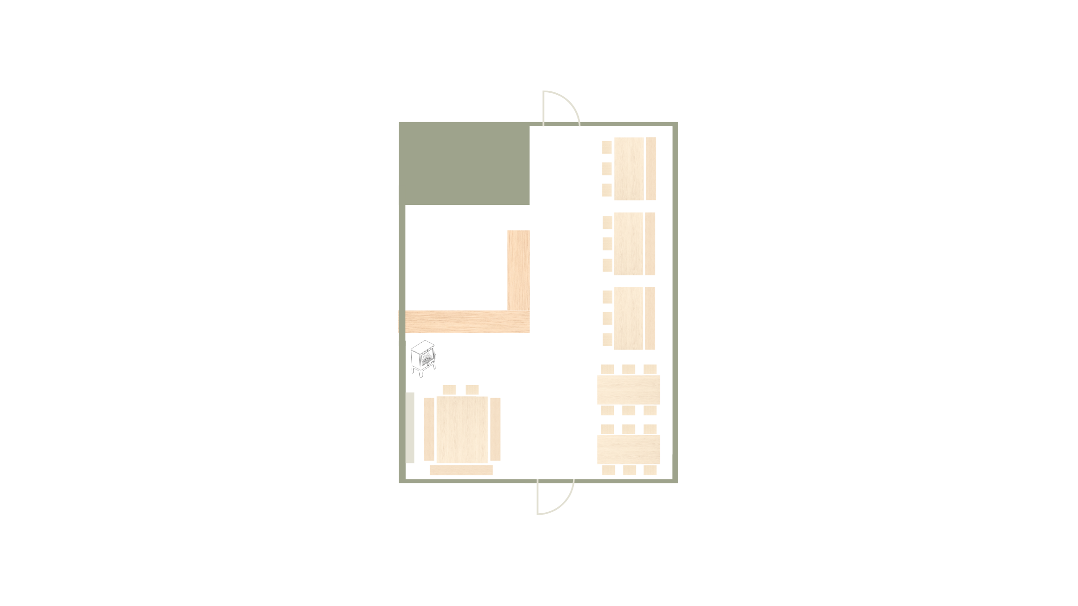Romplan: Gruppebord